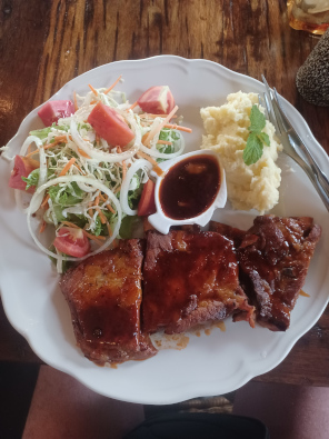 Barbecue Ribs and Mash!