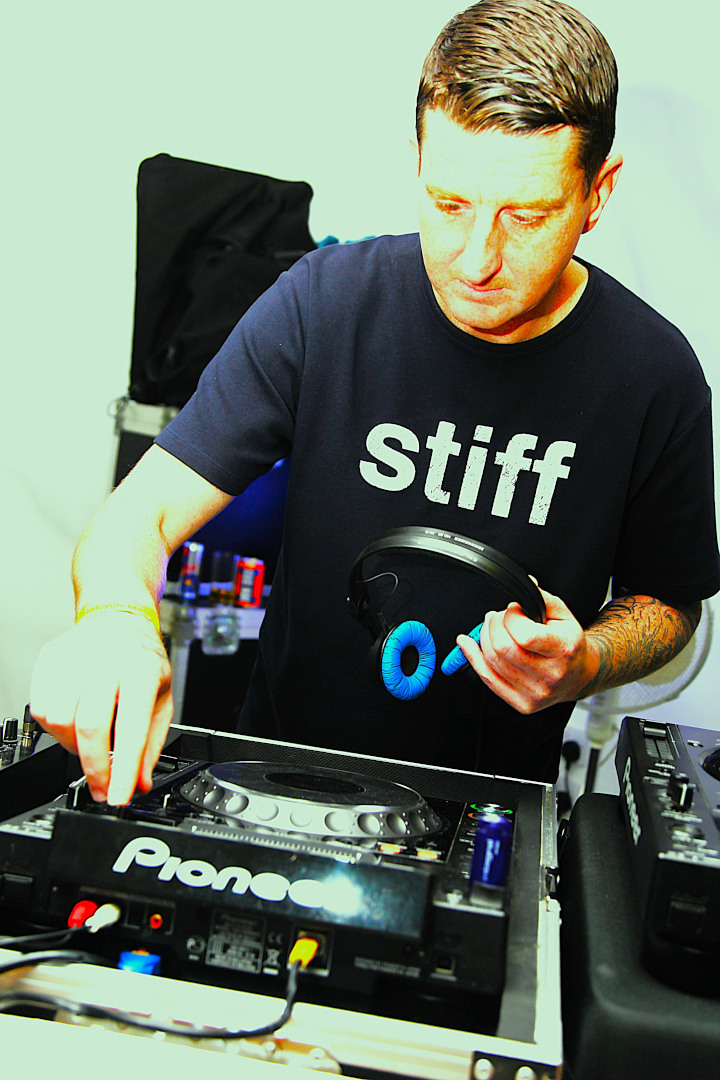 Close-Up of a DJ Mixing House Music at Marbles Club – Shotts Close-up of a DJ mixing house music at Marbles Club