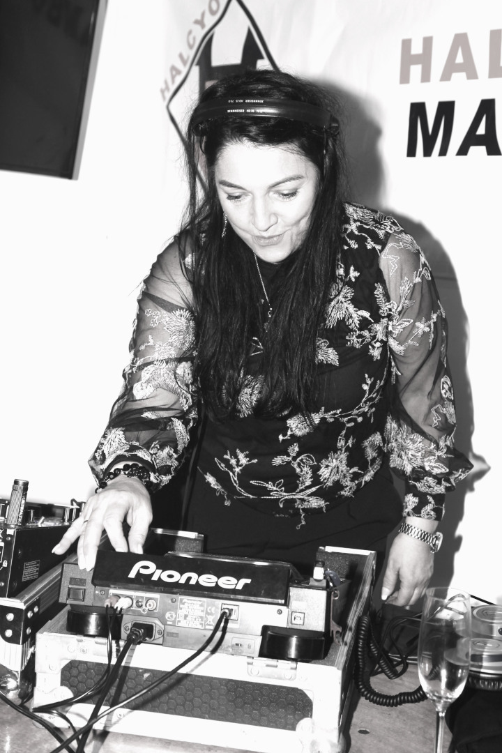 DJ Cazmac Cueing Up a Track at Halcyon Mambo Event in Shotts DJ Cazmac cueing up a track at a recent Halcyon Mambo event in Shotts